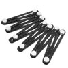 ANCLLO Multi Angle Measuring Ruler 12-side Alloy Angle Finder Template
