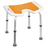 U-shaped Shower Stool to Sit on in Shower, Adjustable Height