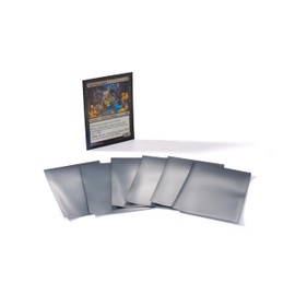 Leuchtturm 369514 TCG Sleeves Pro - Black Carrier Film for Trading Cards - 67 x 92 mm - Pack of 50