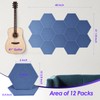 Tao.space Acoustic Panels 12 Pack Self-adhesive Soundproof Wall Panels Hexagon,