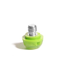 STUDIAMONDS TPU Football Studs-1X 0,11 inch (6mm) Replacement Football Cleats for Football Shoes (Translucent Green)