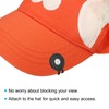 PATIKIL Golf Hat Clip 4pcs Metal Cap Clamp with Magnetic