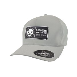 Limited Edition! Delta Performance PVC Patch Fitted Cap LG/XL/Silver