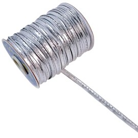 Cinta de borde de piel sintético de 50 yardas, cinta de borde de piel sintético, cinta de coser de borde de piel sintética, carrete continuo a granel para costura de ropa, manualidades de piel