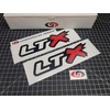 LTX Decals (2pk) Performance Racing Engine Accent Stickers 6.2L LT1