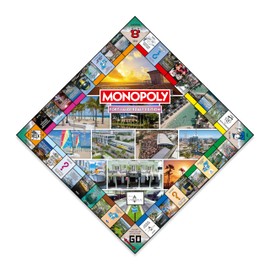 Monopoly Board Game - Fort Lauderdale FL Edition : 2-6 Players Family Board Games for Kids and Adults, Board Games for Kids 8 and up, for Kids and Adults, Ideal for Game Night