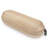 deleyCON Travel Case for Toothbrushes etc., Matte gold, Toiletry bag