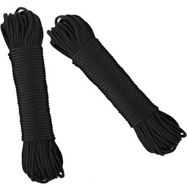 2pcs Nylon Rope, 10m Paracord, Durable 4mm Rope for Outdoor Activities, Camping, Survival, and Crafting, Strong and Versatile Utility Cord