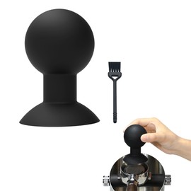 Silent Puck Ejector Tool,54mm Coffee Grounds Remover Tool Barista Espresso Tool Accessories,Free-knock Box Grind Coffee Puck Blowing Out Tool,For 54mm Bottomless Portafilter