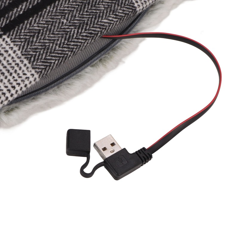 Heating Scarf Washable Adjustable Gears Soft Warm USB Electric Heated