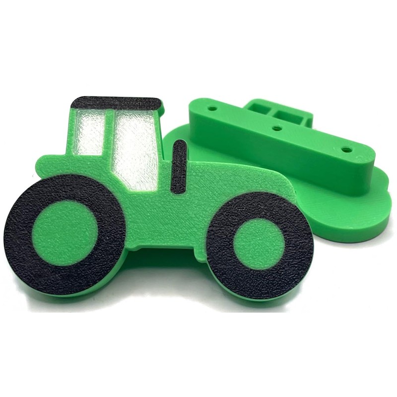 (2-Pack) Tractor Theme Children's Door knobs - Pull Handles for