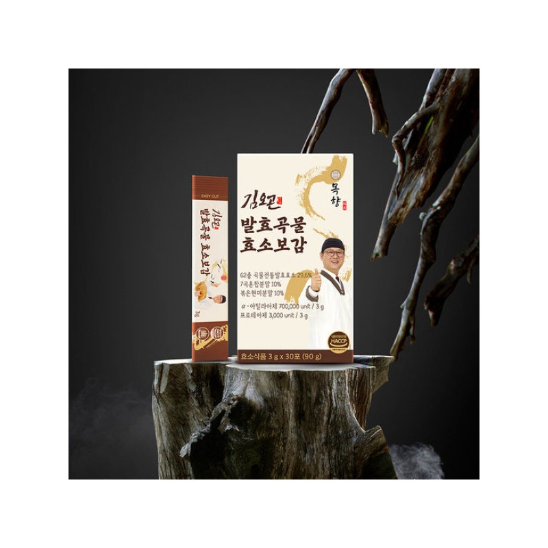 김오곤 발효곡물 효소보감 6박 (180포) Kim O-gon Fermented Grain Enzyme