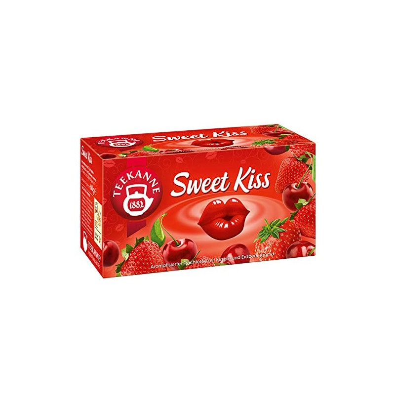3x Teekanne Sweet Kiss (each box 20 tea bags)