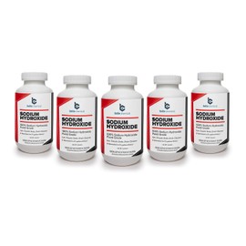 Sodium Hydroxide - Pure - Food Grade (Lye, Caustic Soda) (10 Pounds)