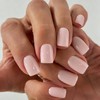 SXVME Press On Nails Short - Pastel Dusty Pink False