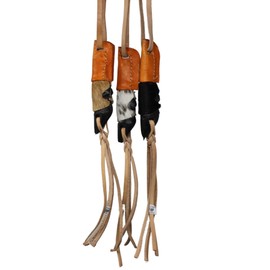 Rearview Mirror Hanging Accessories, Faux Deer Foot with Genuine Leather, Western Keychain, Ornament, Color May Vary, 15 Inches