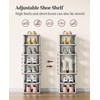 HAIXIN 10 Tier Narrow Shoe Rack, Shoe Rack for Closet,