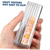 Operitacx 8pcs Portable Storage Boxes Transparent Organizers for Toothpicks Floss