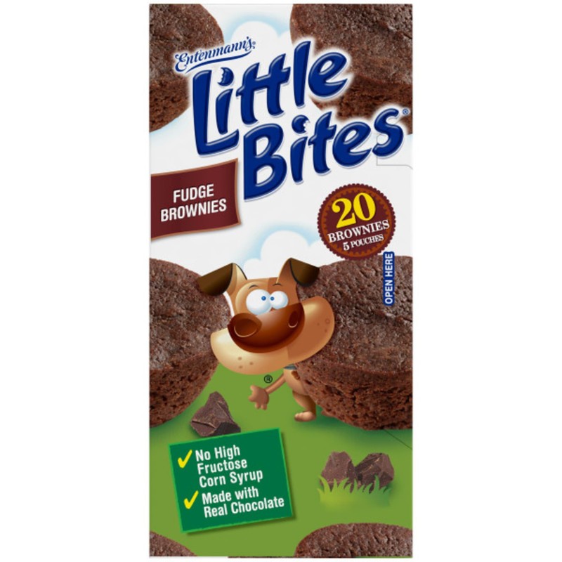 Entenmann's Little Bites Fudge Brownie Mini Muffins | 3 pack