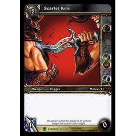 World of Warcraft TCG - Scarlet Kris (HoA-333) - Heroes of Azeroth