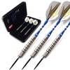 CUESOUL 28 Grams Tungsten Steel Tip Darts Set 93% Tungsten