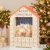 Kurt S. Adler 19-Inch Battery-Operated Light-Up Advent Calendar House with