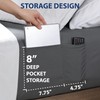 Cathay Home King Double-Sided Organizer Pocket Fitted Smart Sheet -