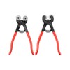 QWORK Heavy Duty Glass Tile Nippers - 8 Inch Wheeled