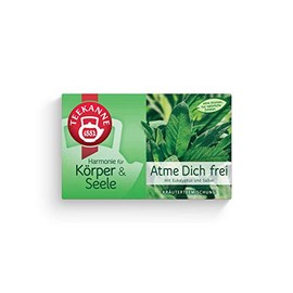 Teekanne Breathe Dich Free Herb Tea Blend 20 Bags Pack of 2 (2 x 40 g Pack)