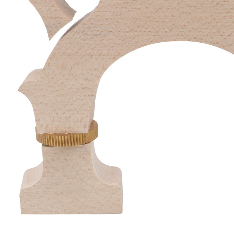 Violin Bridge Maple Wood Adjustable Brass Screw Double Bass Bridge