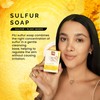 Pili Natural Sulfur Soap Bars (3 Pack) Jabón de azufre
