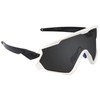 Alphax Stealth Black Polarized Replacement Lenses for Oakley Wind Jacket