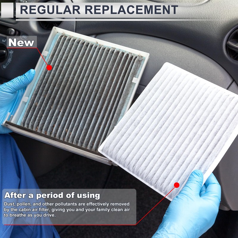 RATCHROLL Engine Cabin Air Filter Combo Set Filter Kit Air