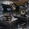 TREAL 1.0 Brass Beadlock Wheels Crawler Wheel Rims (4P) Hubs