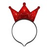10 Corona Luz Princesa Tiara Luminosa Transparente Mayoreo Transparente