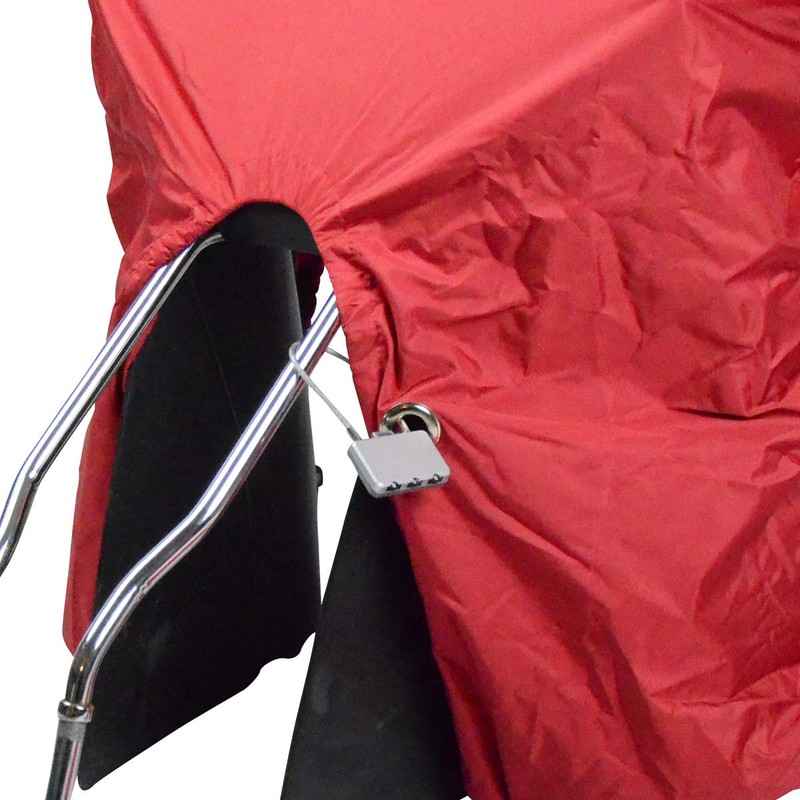 TROCKOLINO sicuro Rain Cover for Child Bicycle Seats with Lock