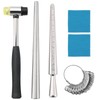 AMGSH Ring Mandrel Sizer Tool with Metal Mandrel Finger Sizing