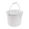 DMI Bedside Commode Replacement Bucket with Lid & Handle, Easy