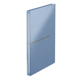 Plus 89-148 Senobus EX Binder, A4 Vertical, 2 Holes, Expandable Spine Thickness, Blue