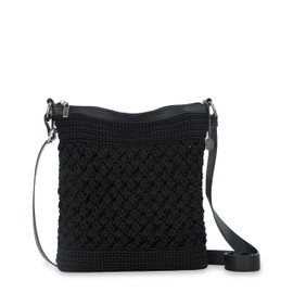 The Sak Lucia Crossbody Purse - Hand Crochet Women's Handbag for Everyday & Travel - Cross Body Bag With Zipper Pockets