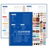 Cleaning Schedule and Checklist, Undated Daily and Weekly Household Cleaning