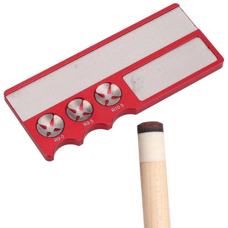 Multifunction Snooker Billiard Pool Stick Club Cue Tip Radian Shaper