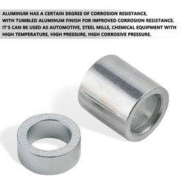 Minho Motorcycle Suspension Hanger Bushing in Stainless Steel Material Compatible with Chinese 4-stroke 150CC Engine Scooter Moped Jonway 150,25 x 17 x 10mm/ 25 x 17 x 27mm(ODxIDxH)