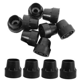 Gatuida Trampoline Accessories 12 Pack Rubber Leg Caps Replacement Leg Covers for Trampoline Protective End Caps