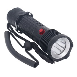 Diving Flashlight LED White Light Underwater Dive Torch IPX8 Waterproof Professional Submersible Flashlight for Deep Sea Emergency