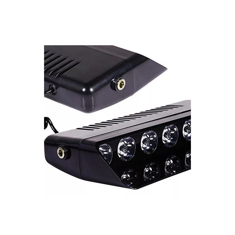 comun C Luz Estroboscópica Emergencia Led Advertencia Parabrisas A