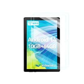 Screen Protector for FancyDay A10 10 inch Tablet Android 14 Tablets,Anti-Scratch 9H Hardness Touch Sensitive 2.5D Rounded Edges Bubble Free Easy to Install,2 Pack.