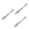 Gadpiparty 3pcs Swivel Head Pin Vise Hand Drill Tool Aluminum