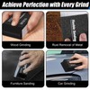 7-Piece Sanding Block, Sandpaper for Wood, Sanding Sponge with Sandpaper