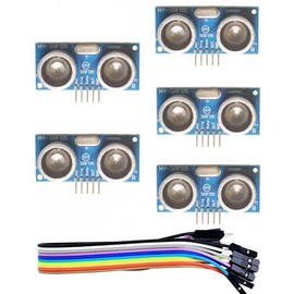 Hailege 5pcs HY-SRF05 Ultrasonic Sensor Module DC 5V HY-SRF05 Distance Measuring Sensor for Arduino Raspberry Pi